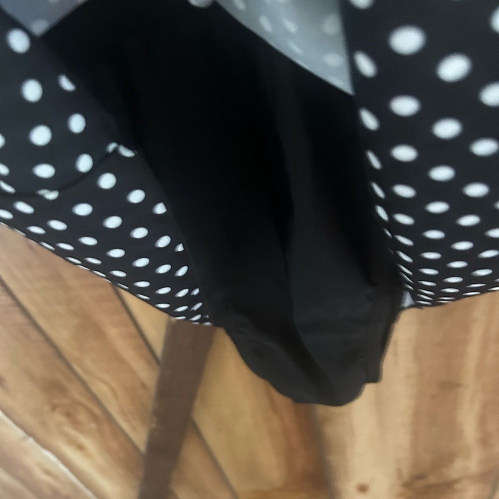 Swimsuit For All S4aSwim Polka Dot One Piece Swimsuit Black/ White Plus Size 16 - Picture 4 of 12